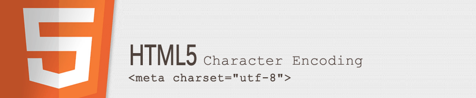 HTML5 Character Encoding