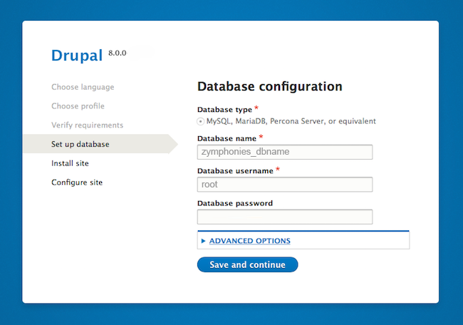 drupal database