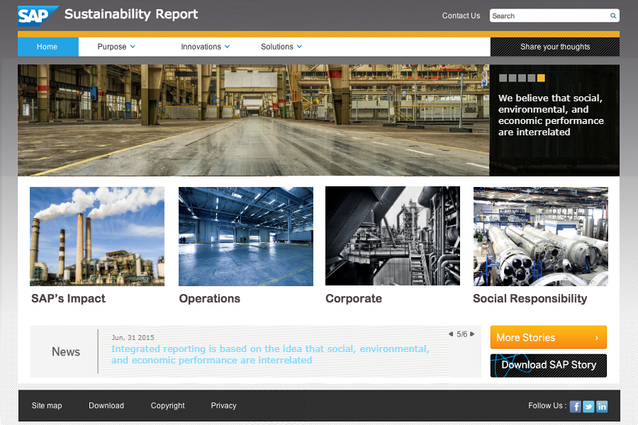 SAP Sustainability Report