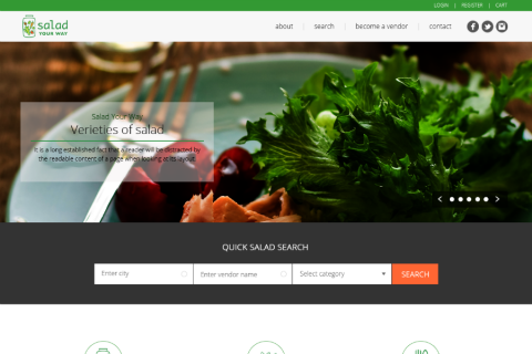 Salad Your Way E-commerce 
