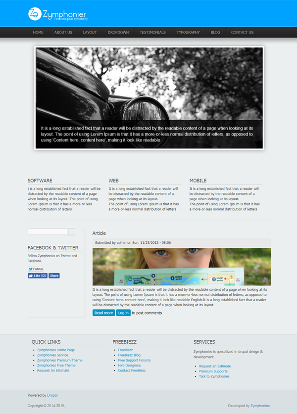 Business Enterprises Theme