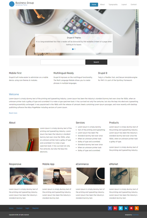 Business Group Zymphonies Theme Business Group Zymphonies Theme
