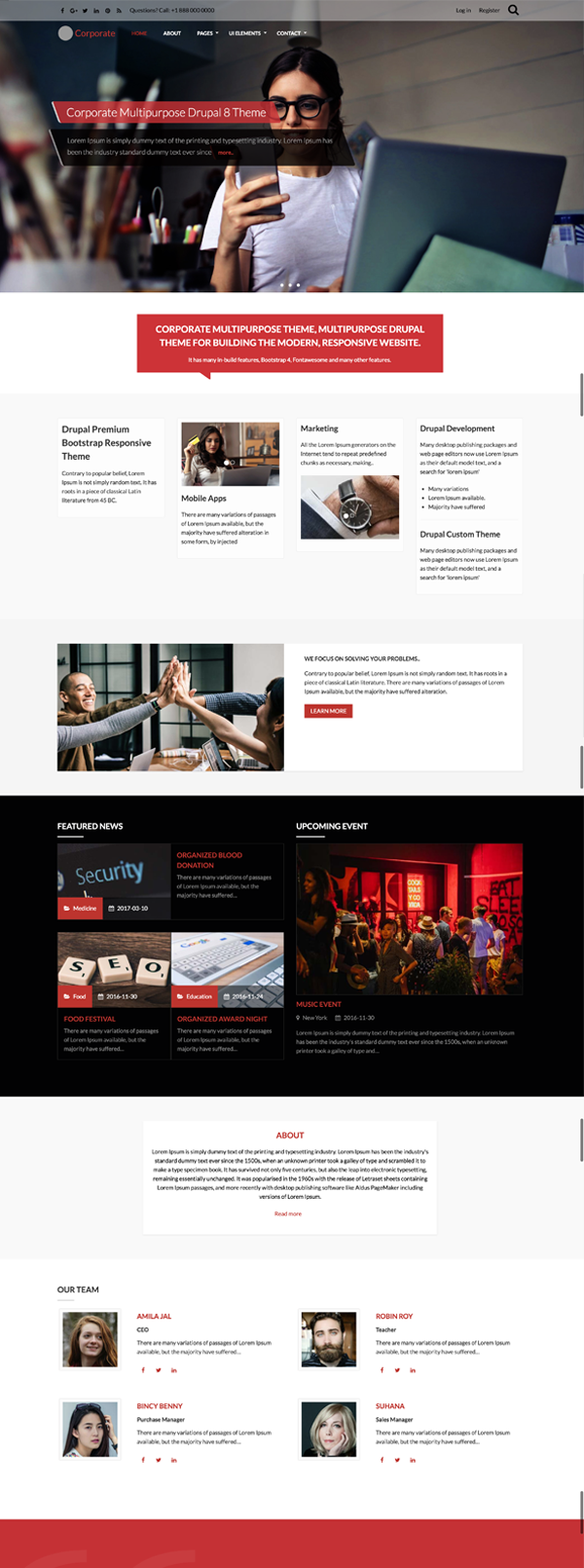 Corporate Multipurpose Theme Corporate Multipurpose Theme