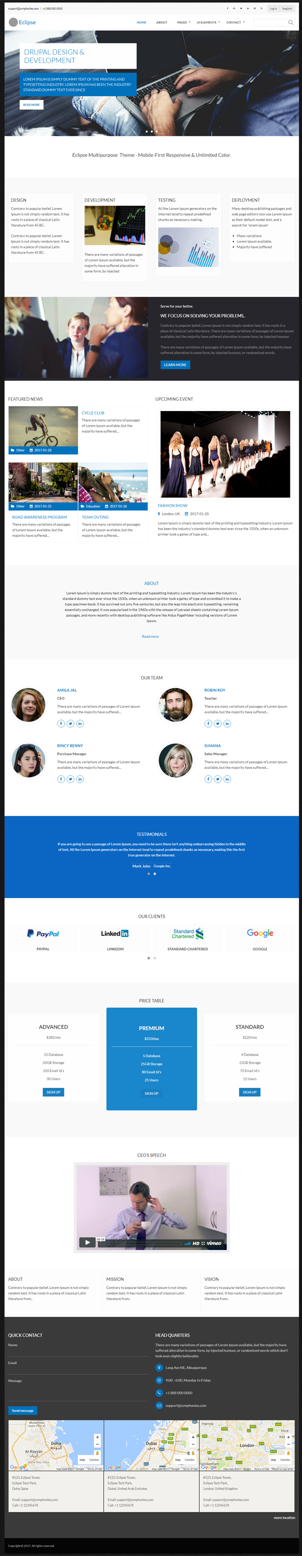 Eclipse Multipurpose Theme Eclipse Multipurpose Theme