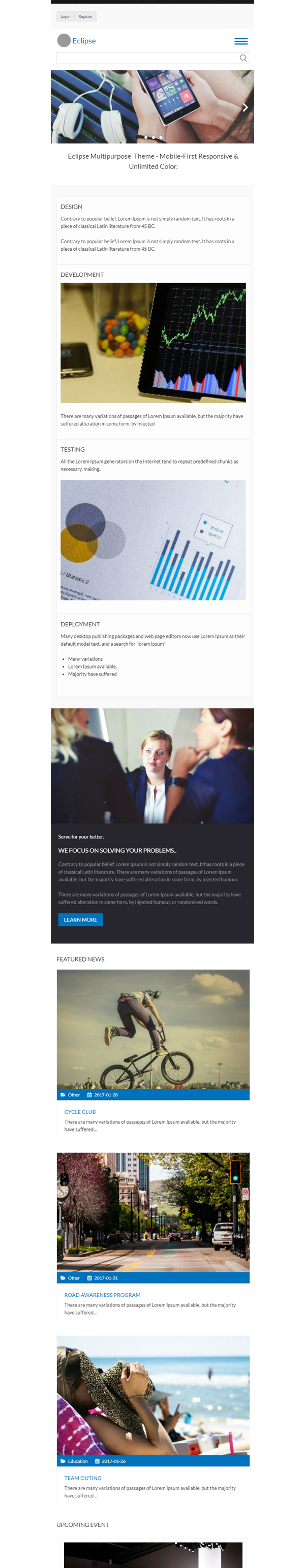 Eclipse Multipurpose Theme Eclipse Multipurpose Theme