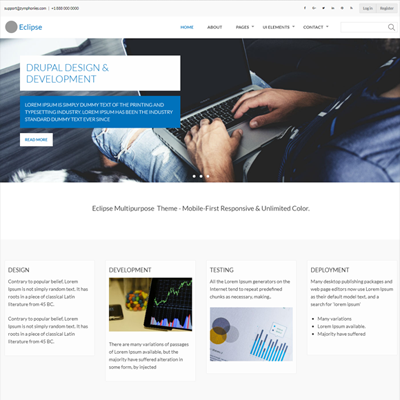 Eclipse Multipurpose Theme