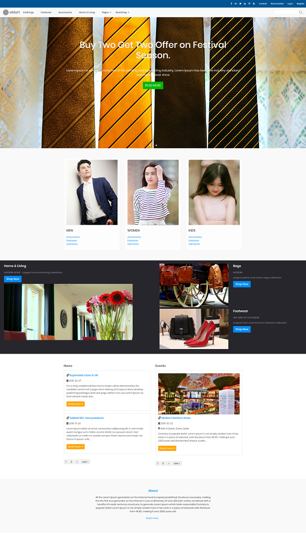 eMart eCommerce Theme