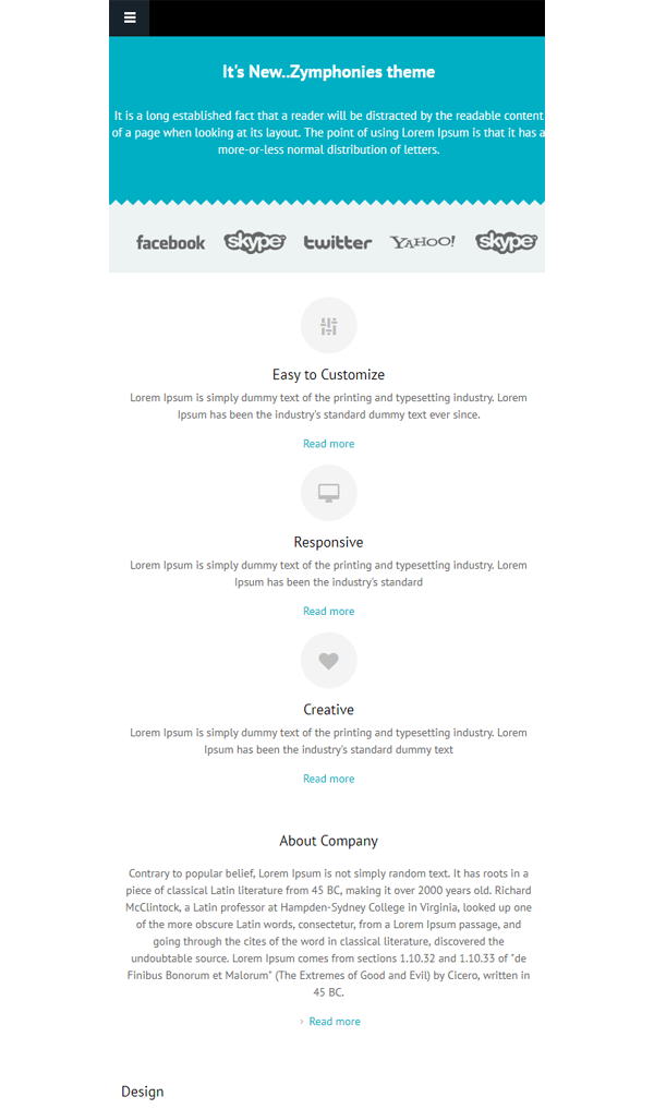 Flexible Zymphonies Theme Flexible Zymphonies Theme