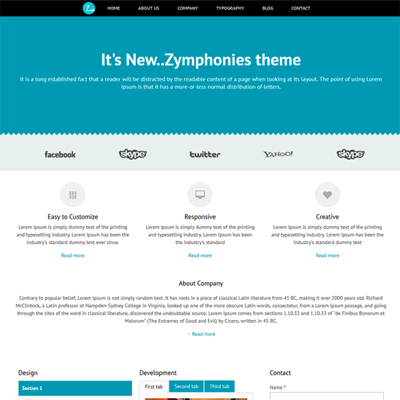 Flexible Zymphonies Theme