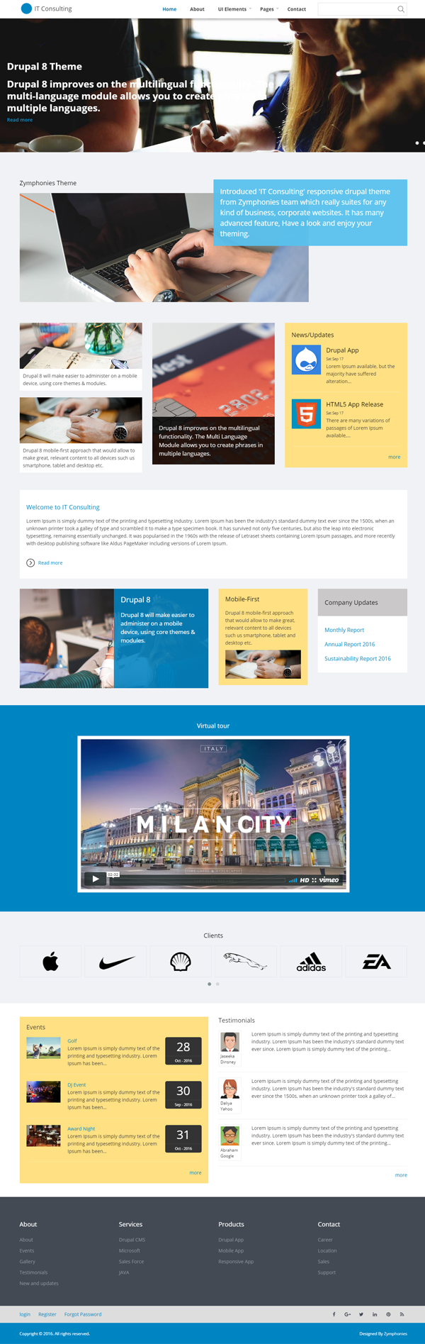 IT Consulting Theme IT Consulting Theme