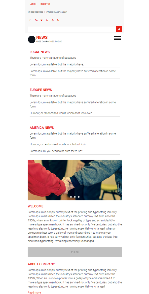 News Zymphonies Theme News Zymphonies Theme
