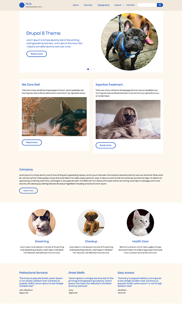 Pets Zymphonies Theme Pets Zymphonies Theme