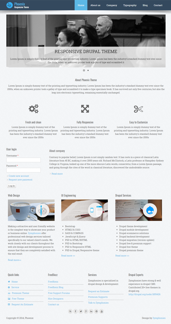 Phoenix Responsive Theme Phoenix Responsive Theme