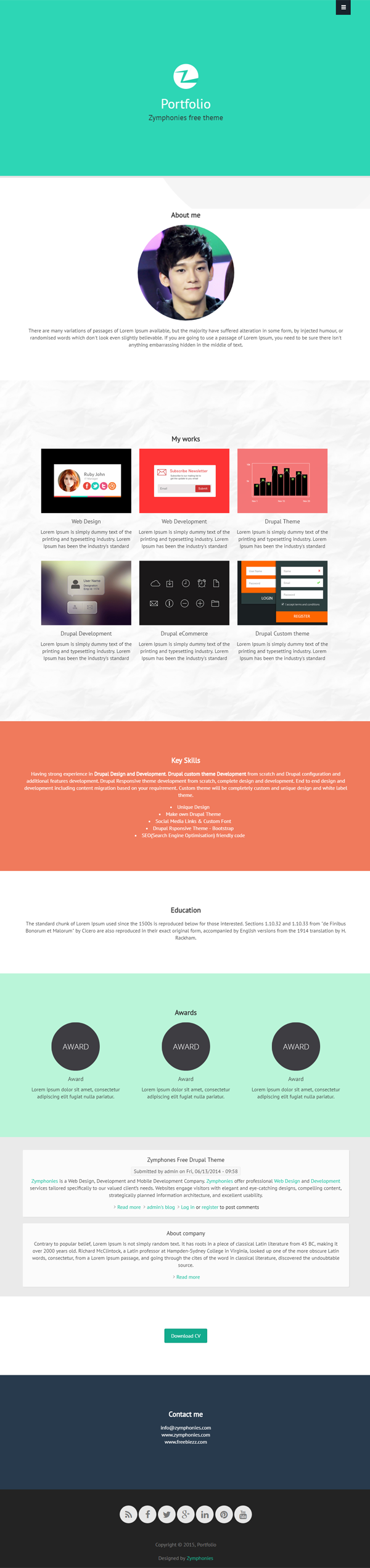 Portfolio Zymphonies Theme Portfolio Zymphonies Theme