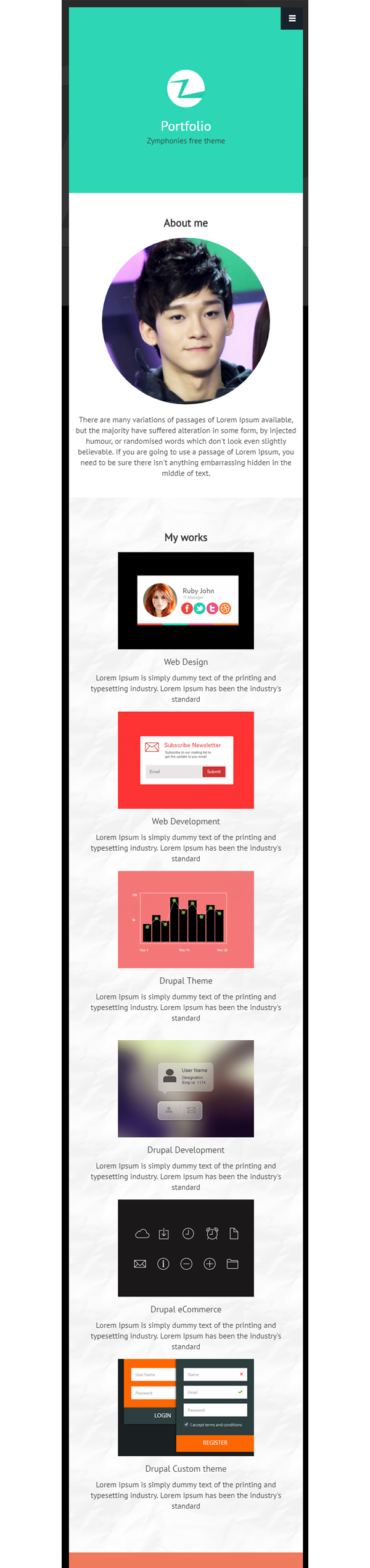 Portfolio Zymphonies Theme Portfolio Zymphonies Theme