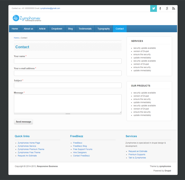 Premium Business Responsive Premium Business Responsive