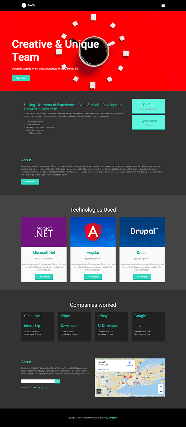 Profile Zymphonies Theme Profile Zymphonies Theme