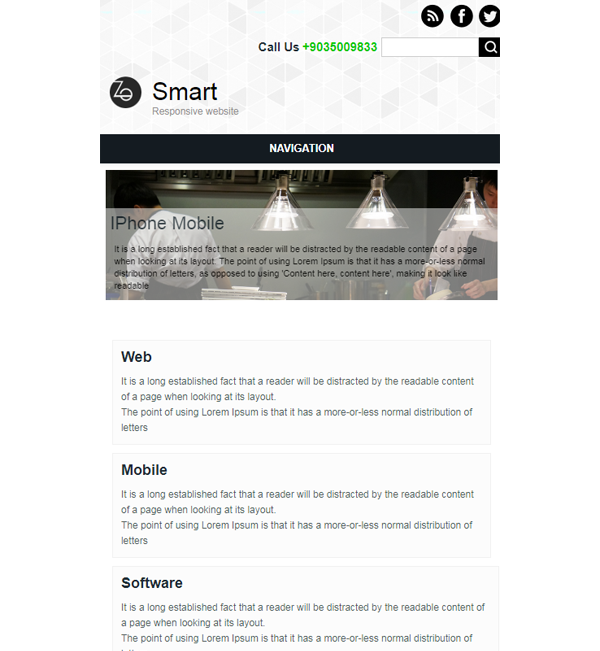 Smart Responsive Theme Smart Responsive Theme