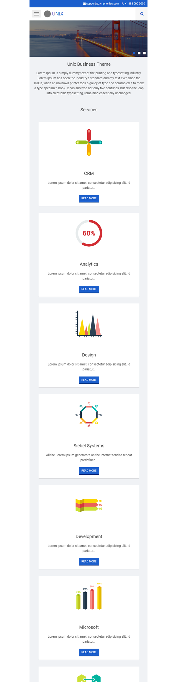 Unix Multipurpose Theme Unix Multipurpose Theme