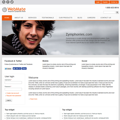 WebMate Responsive Theme